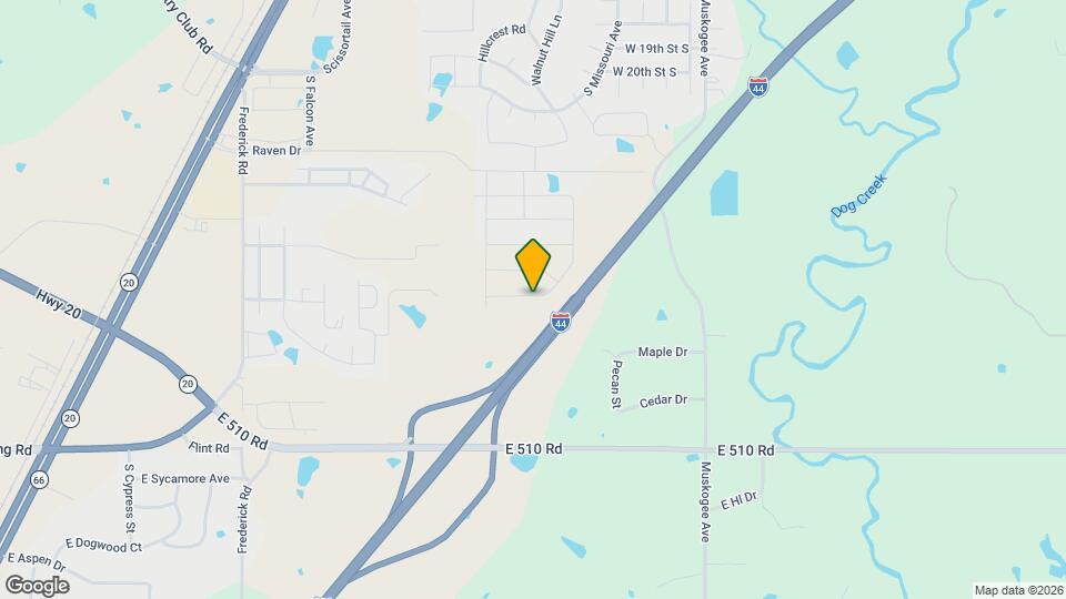 1007 W Fargo Dr Map and Location Details