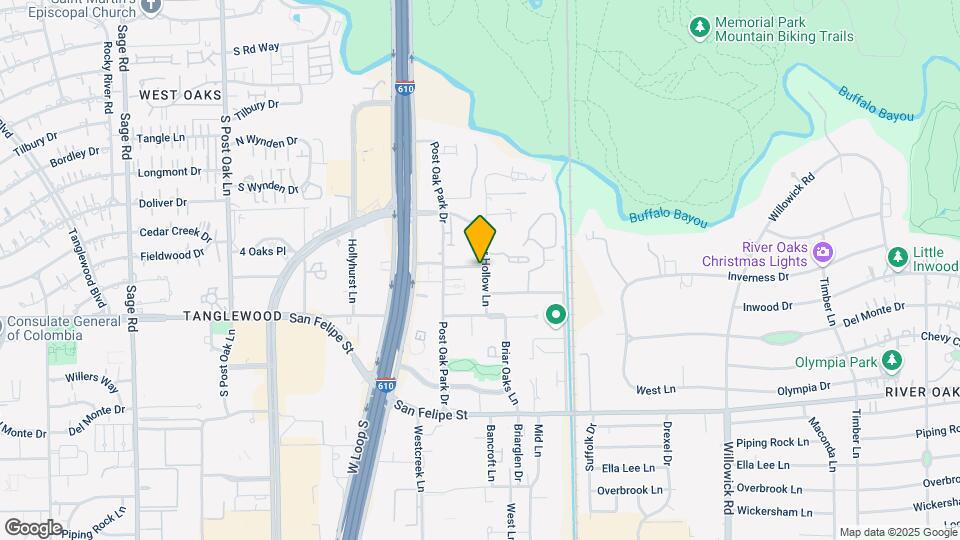 4515 Briar Hollow Pl Map and Location Details