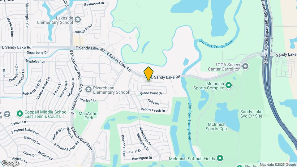 1416 Grapevine Creek Dr Map and Location Details