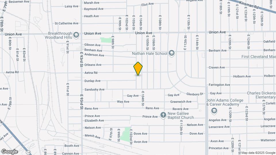 3671 E 103rd St Map and Location Details