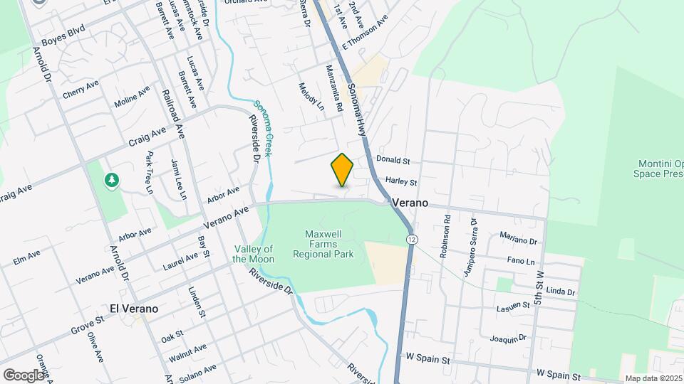 175 W Verano Ave Mapa y Detalles de la Ubicación