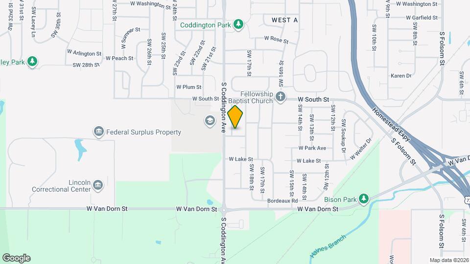 2318 SW 19th St Map and Location Details