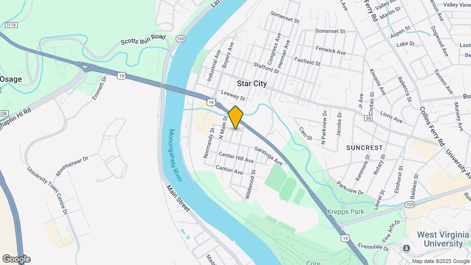 288 Sherwood St, Unit A Map and Location Details