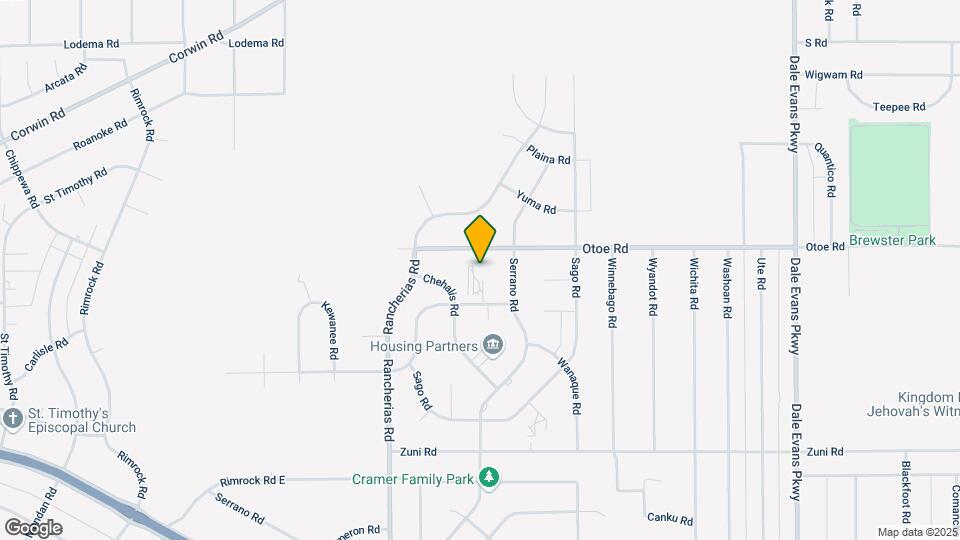 16050 Carlisle Ln Map and Location Details