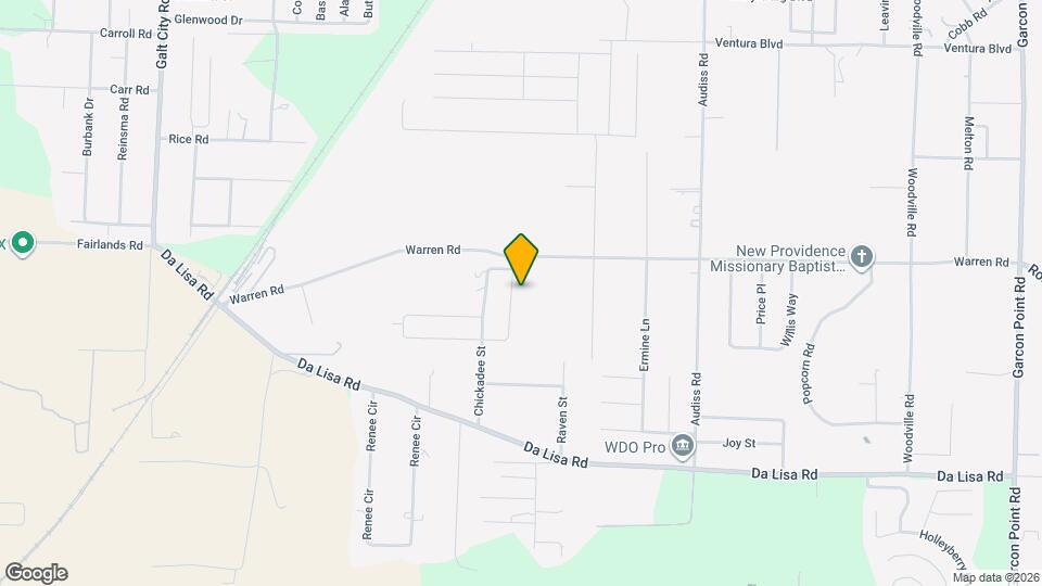 4170 Roosevelt Way Map and Location Details