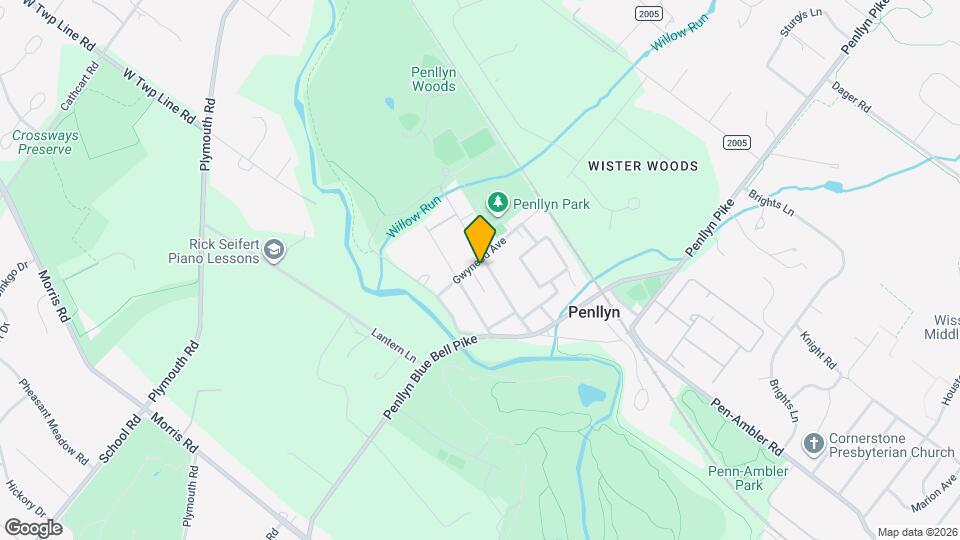 1082 Trewellyn Ave Map and Location Details