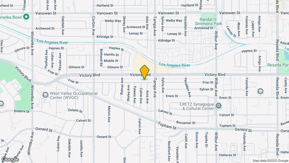 19341 Friar St, Unit A Mapa y Detalles de la Ubicación