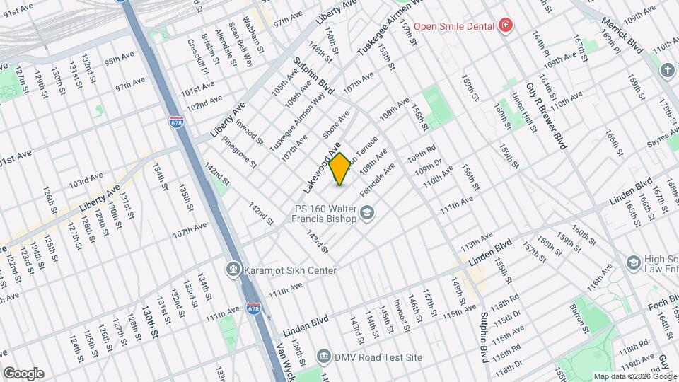 145-25-145109 109th Ave Map and Location Details