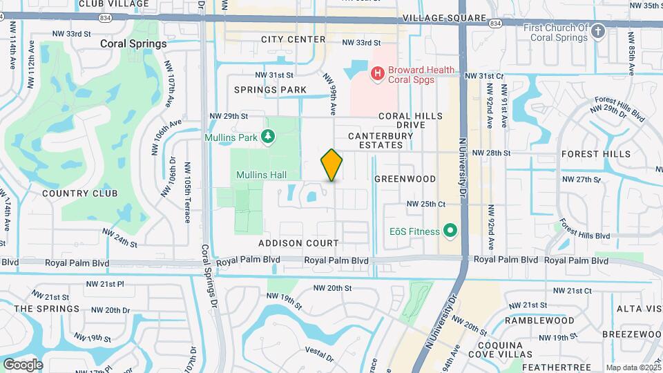 2622 NW 99th Ave Map and Location Details