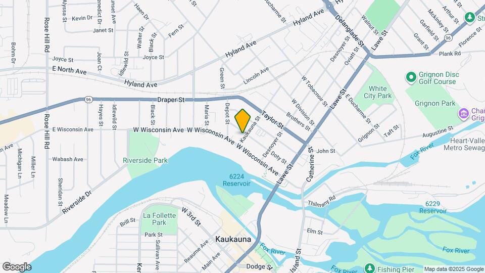 303 Doty St Map and Location Details