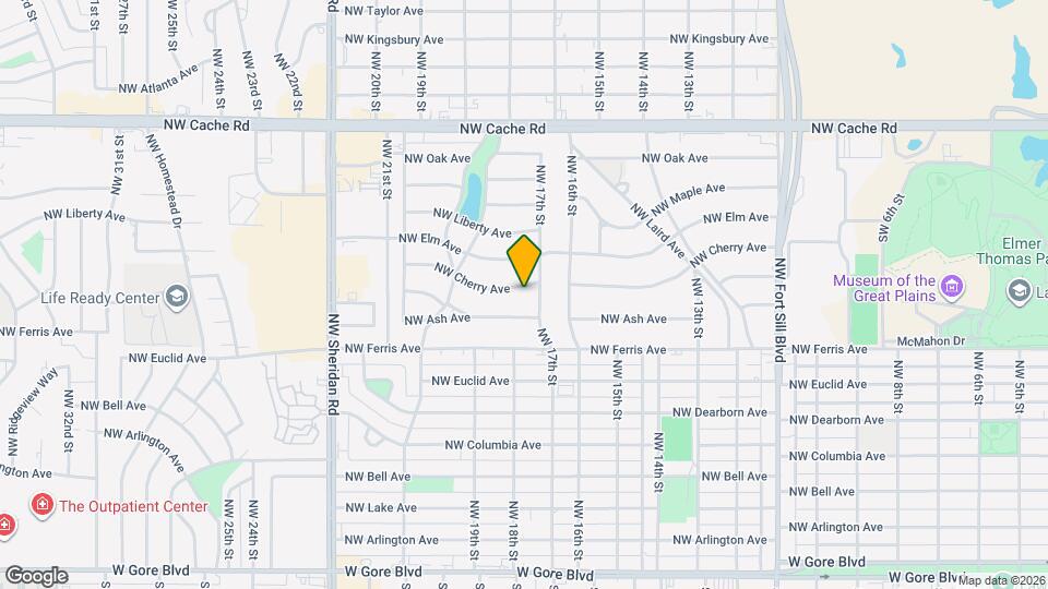1706 NW Cherry Ave Map and Location Details