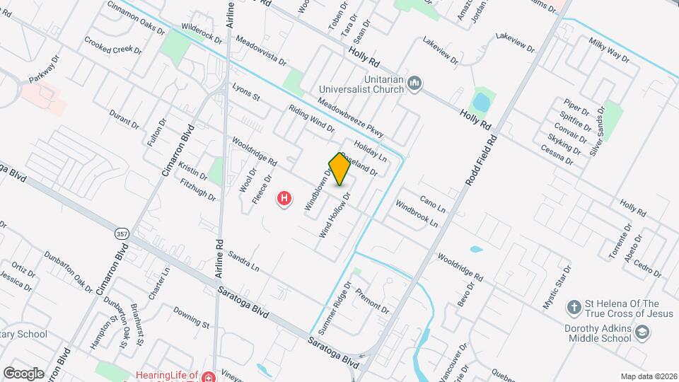 2422 Songbird Ln Map and Location Details