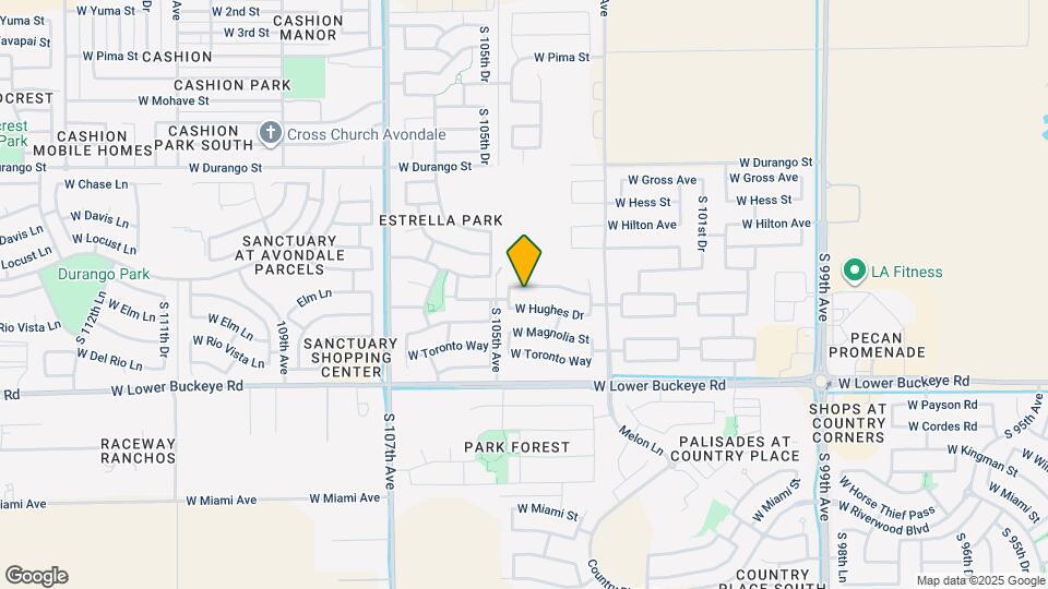 10433 W Hammond Ln Mapa y Detalles de la Ubicación