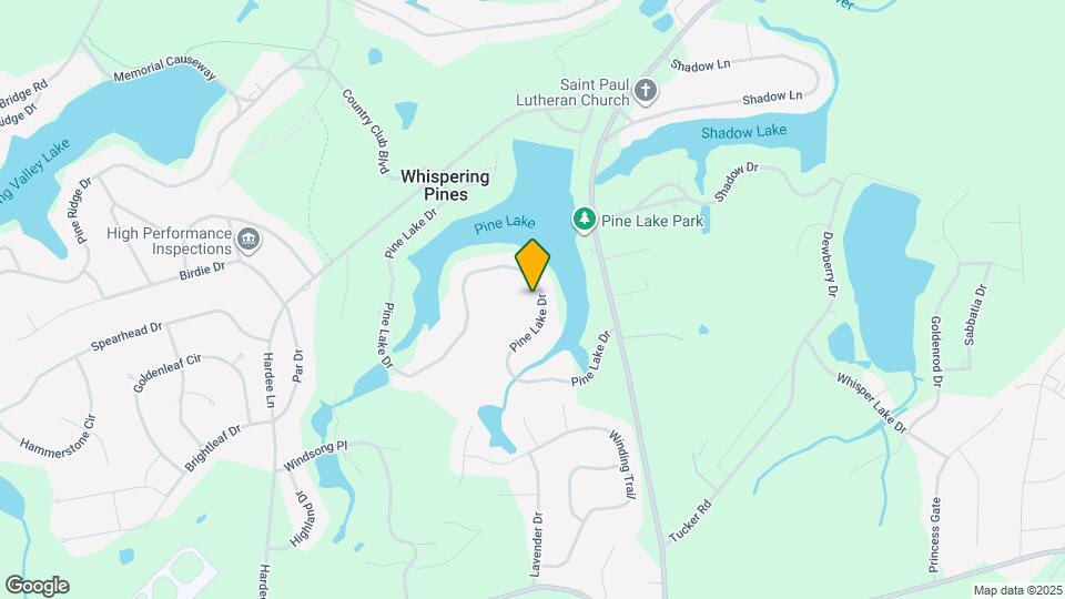 53 Pine Lake Dr Map and Location Details