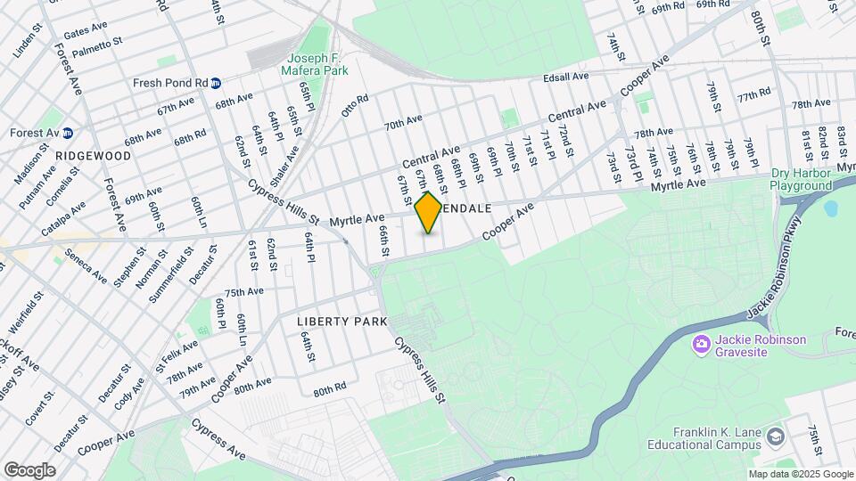 7233 67th St Mapa y Detalles de la Ubicación