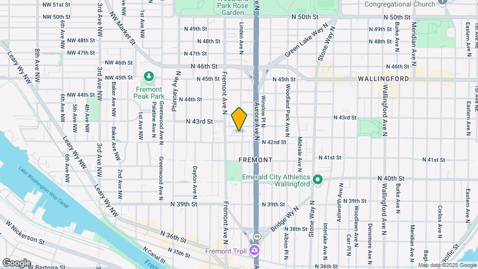 4215 Linden Ave N Map and Location Details
