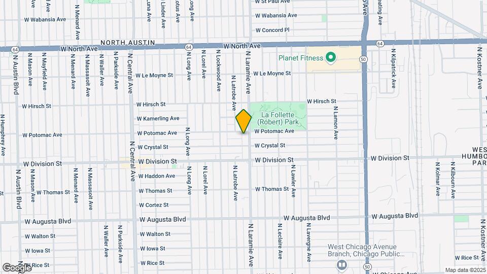 5215 W Potomac Ave Map and Location Details