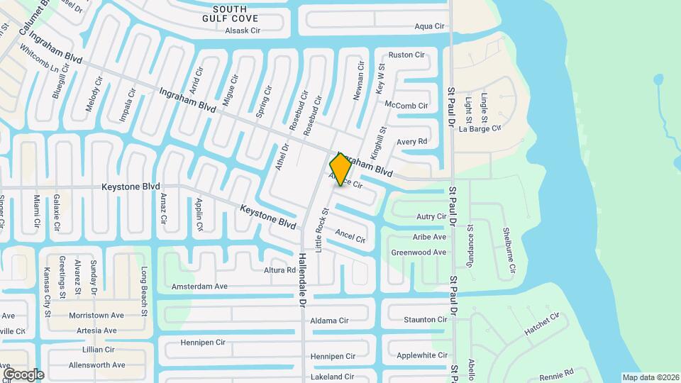 15509 Alsace Cir Map and Location Details