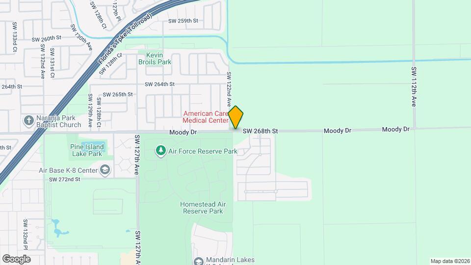 12168 SW 268th St Map and Location Details