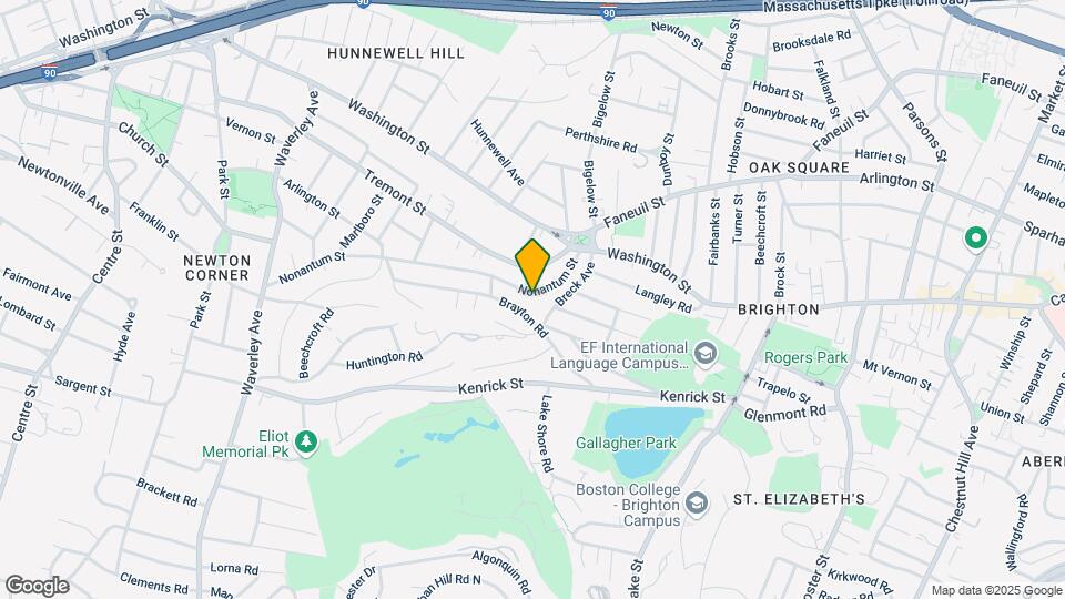 56 Nonantum St Mapa y Detalles de la Ubicación