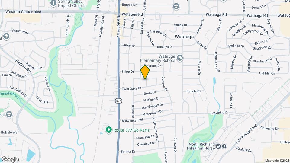 5809 Lance Ct Map and Location Details