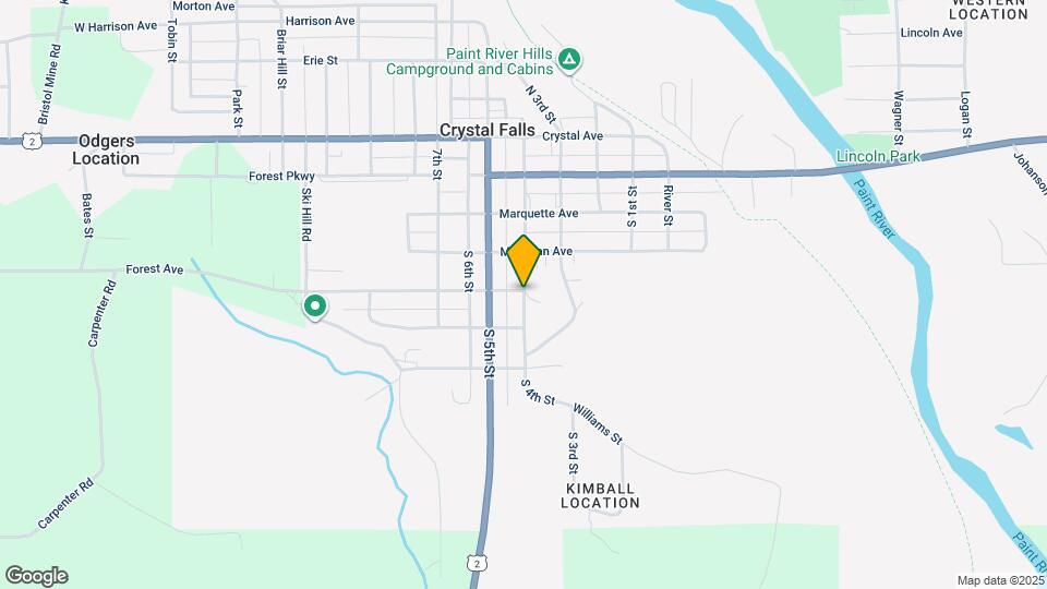 405 Forest Ave Map and Location Details