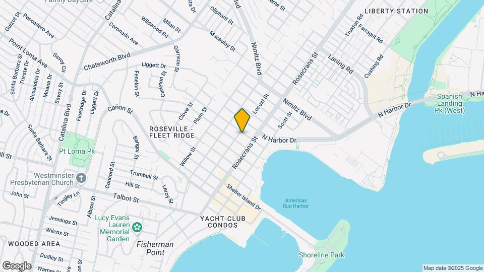 3033-3037 Garrison St Mapa y Detalles de la Ubicación