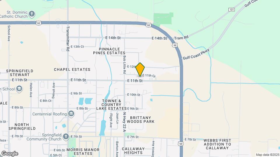 5115 E 11th St Map and Location Details