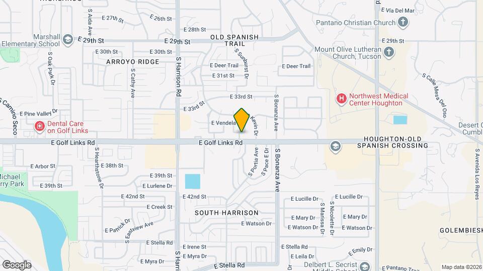 9746 E Sascha St Map and Location Details