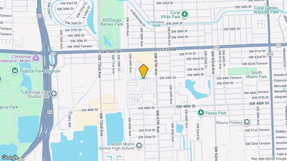 4550 SW 68th Ct Map and Location Details