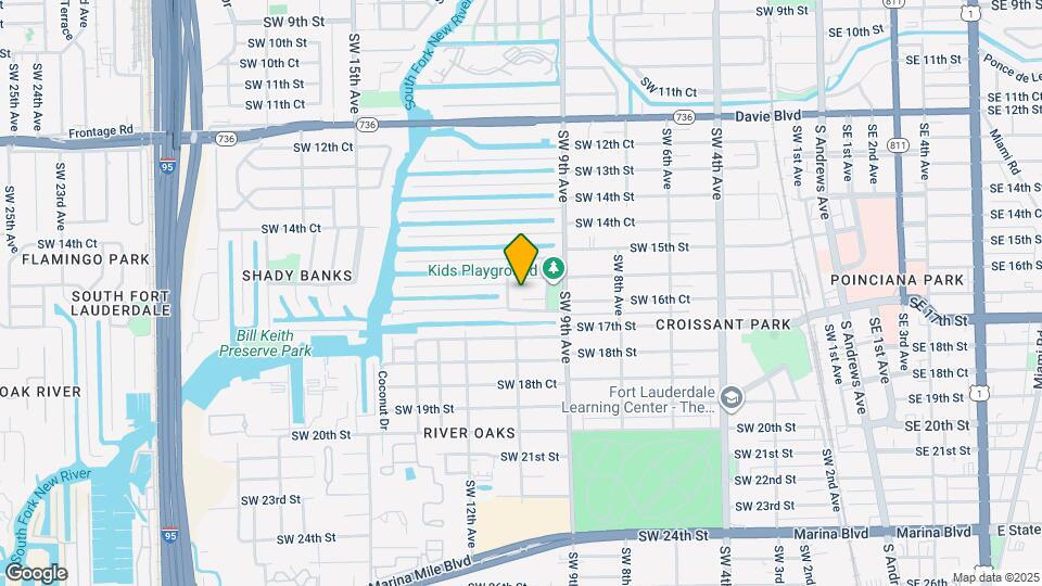 951 SW 16th Pl Map and Location Details