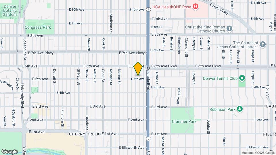 500 Jackson St Map and Location Details