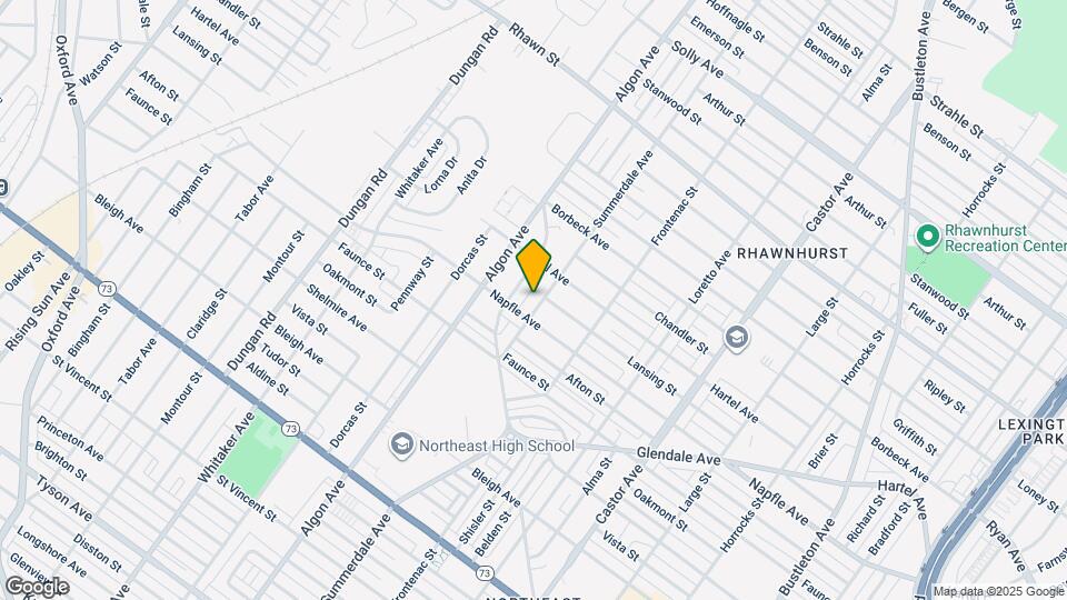 7710 Summerdale Ave Mapa y Detalles de la Ubicación