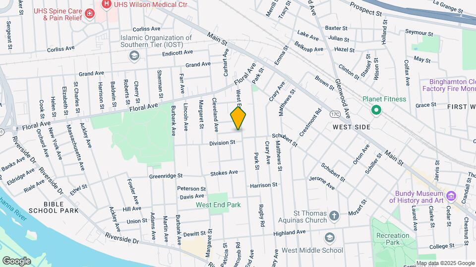 163 W End Ave, Unit 4 Map and Location Details