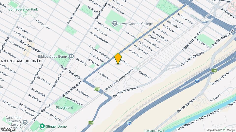 2361 Madison Av Map and Location Details