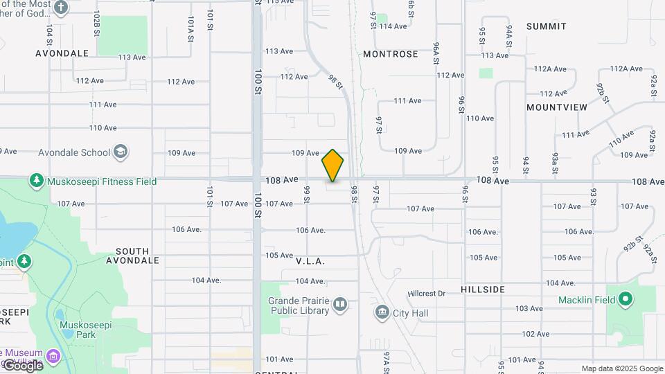 9807-9108 108 Ave Map and Location Details