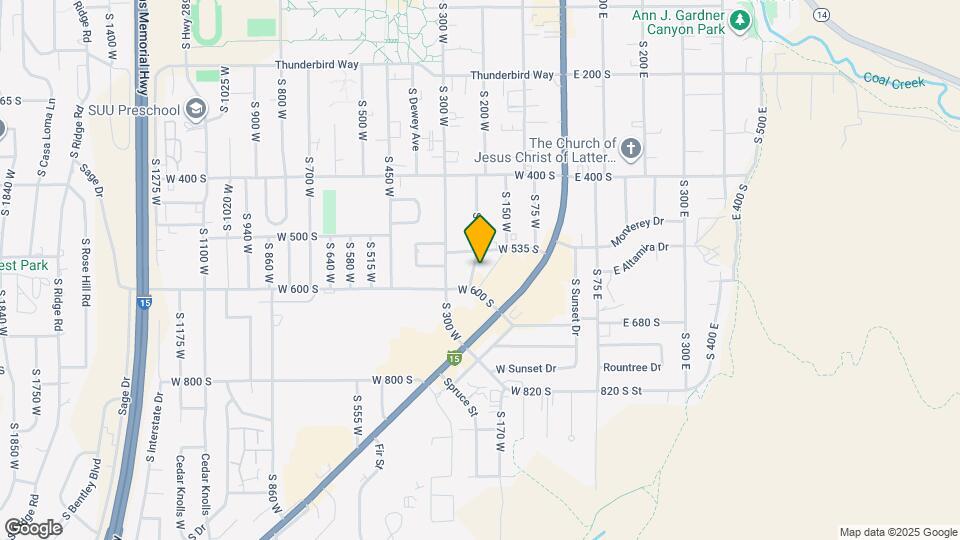 563 S 225 W Map and Location Details