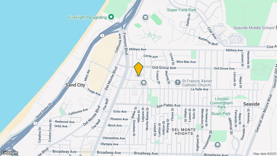 Playa Vista Apartments Mapa y Detalles de la Ubicación