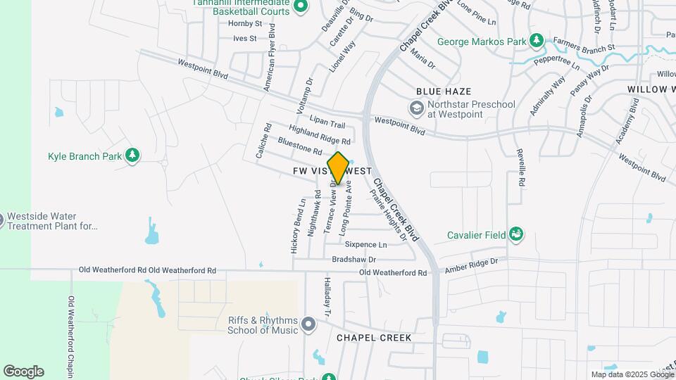 1021 Terrace View Dr Map and Location Details