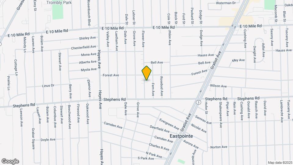 24320 Flower Ave Map and Location Details