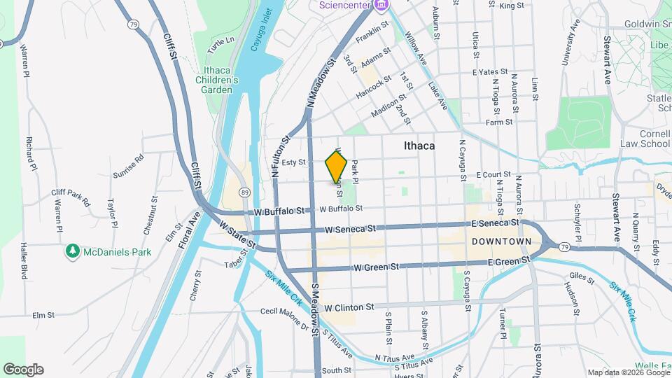 122 Washington St, Unit 1 Map and Location Details