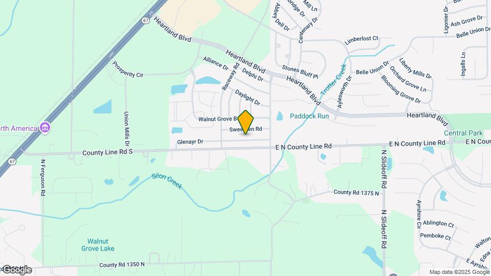 10886 Glenayr Dr Map and Location Details