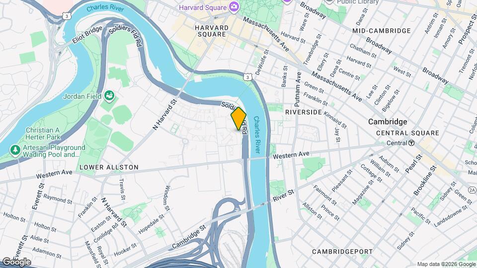 10 Soldiers Field Park, Unit J Map and Location Details