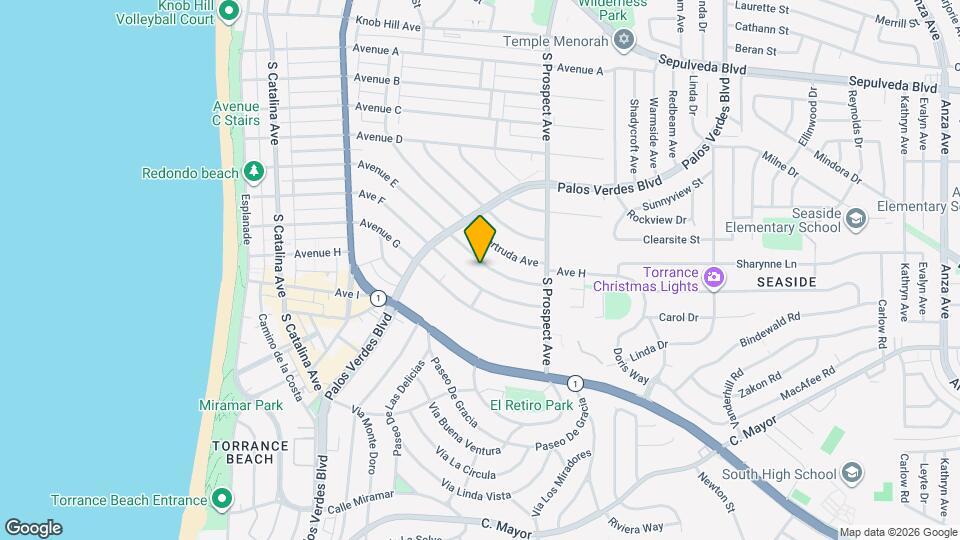 422 Avenue E Map and Location Details