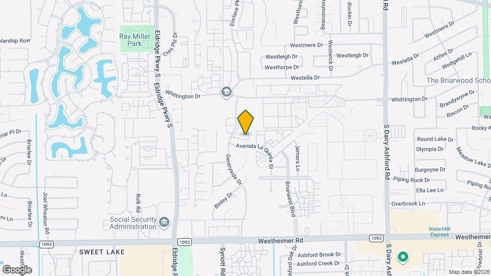 2107 Pueblito Dr Map and Location Details