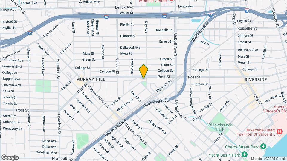 3209 Corby St Map and Location Details
