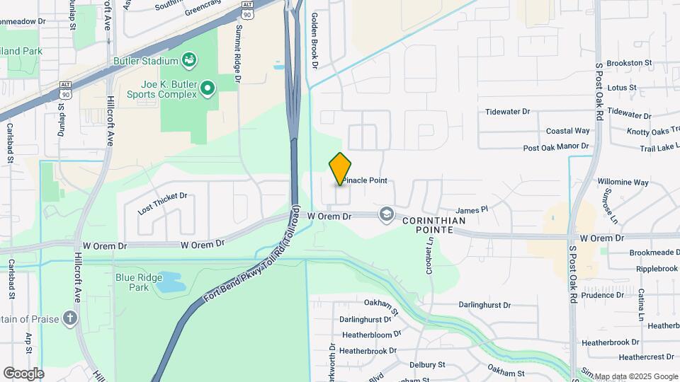 13503 Sherman Oaks Dr Map and Location Details