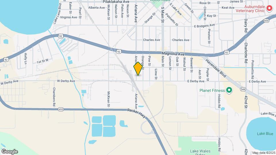 615 Ariana Ave Map and Location Details