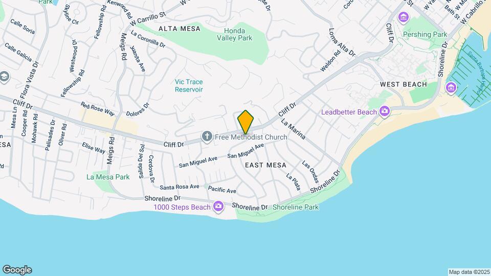 1318 San Rafael Ave Map and Location Details