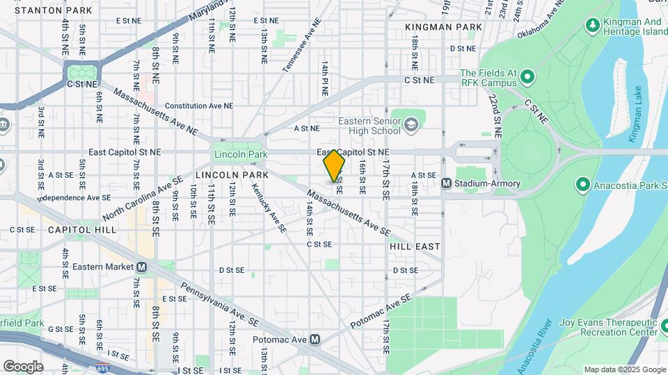121 15th St SE Map and Location Details